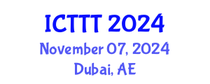 International Conference on Telecare, Telehealth and Telemedicine (ICTTT) November 07, 2024 - Dubai, United Arab Emirates