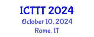 International Conference on Telecare, Telehealth and Telemedicine (ICTTT) October 10, 2024 - Rome, Italy