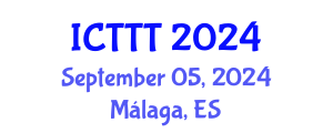 International Conference on Telecare, Telehealth and Telemedicine (ICTTT) September 05, 2024 - Málaga, Spain