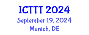 International Conference on Telecare, Telehealth and Telemedicine (ICTTT) September 19, 2024 - Munich, Germany
