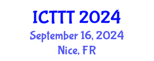 International Conference on Telecare, Telehealth and Telemedicine (ICTTT) September 16, 2024 - Nice, France