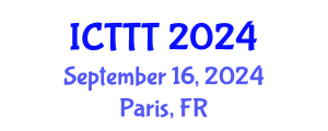 International Conference on Telecare, Telehealth and Telemedicine (ICTTT) September 16, 2024 - Paris, France