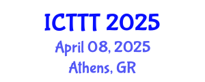 International Conference on Telecare, Telehealth and Telemedicine (ICTTT) April 08, 2025 - Athens, Greece