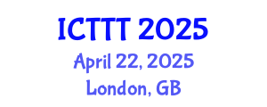 International Conference on Telecare, Telehealth and Telemedicine (ICTTT) April 22, 2025 - London, United Kingdom