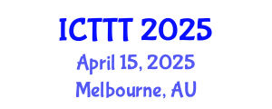 International Conference on Telecare, Telehealth and Telemedicine (ICTTT) April 15, 2025 - Melbourne, Australia