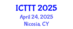 International Conference on Telecare, Telehealth and Telemedicine (ICTTT) April 24, 2025 - Nicosia, Cyprus