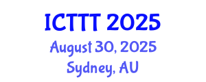 International Conference on Telecare, Telehealth and Telemedicine (ICTTT) August 30, 2025 - Sydney, Australia