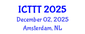 International Conference on Telecare, Telehealth and Telemedicine (ICTTT) December 02, 2025 - Amsterdam, Netherlands