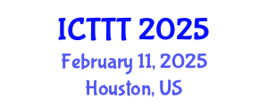 International Conference on Telecare, Telehealth and Telemedicine (ICTTT) February 11, 2025 - Houston, United States