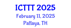 International Conference on Telecare, Telehealth and Telemedicine (ICTTT) February 11, 2025 - Pattaya, Thailand