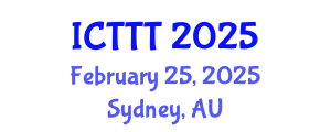International Conference on Telecare, Telehealth and Telemedicine (ICTTT) February 25, 2025 - Sydney, Australia