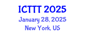 International Conference on Telecare, Telehealth and Telemedicine (ICTTT) January 28, 2025 - New York, United States