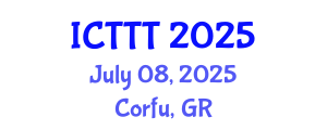 International Conference on Telecare, Telehealth and Telemedicine (ICTTT) July 08, 2025 - Corfu, Greece