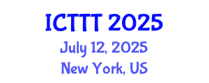 International Conference on Telecare, Telehealth and Telemedicine (ICTTT) July 12, 2025 - New York, United States