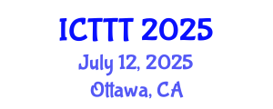 International Conference on Telecare, Telehealth and Telemedicine (ICTTT) July 12, 2025 - Ottawa, Canada