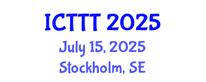 International Conference on Telecare, Telehealth and Telemedicine (ICTTT) July 15, 2025 - Stockholm, Sweden