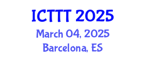 International Conference on Telecare, Telehealth and Telemedicine (ICTTT) March 04, 2025 - Barcelona, Spain