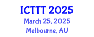 International Conference on Telecare, Telehealth and Telemedicine (ICTTT) March 25, 2025 - Melbourne, Australia