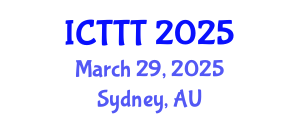 International Conference on Telecare, Telehealth and Telemedicine (ICTTT) March 29, 2025 - Sydney, Australia