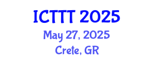 International Conference on Telecare, Telehealth and Telemedicine (ICTTT) May 27, 2025 - Crete, Greece