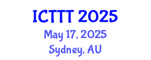 International Conference on Telecare, Telehealth and Telemedicine (ICTTT) May 17, 2025 - Sydney, Australia