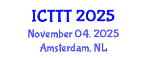 International Conference on Telecare, Telehealth and Telemedicine (ICTTT) November 04, 2025 - Amsterdam, Netherlands