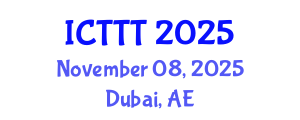 International Conference on Telecare, Telehealth and Telemedicine (ICTTT) November 08, 2025 - Dubai, United Arab Emirates