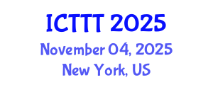 International Conference on Telecare, Telehealth and Telemedicine (ICTTT) November 04, 2025 - New York, United States