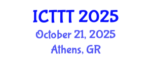 International Conference on Telecare, Telehealth and Telemedicine (ICTTT) October 21, 2025 - Athens, Greece