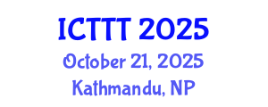 International Conference on Telecare, Telehealth and Telemedicine (ICTTT) October 21, 2025 - Kathmandu, Nepal
