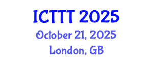 International Conference on Telecare, Telehealth and Telemedicine (ICTTT) October 21, 2025 - London, United Kingdom