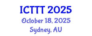International Conference on Telecare, Telehealth and Telemedicine (ICTTT) October 18, 2025 - Sydney, Australia