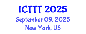 International Conference on Telecare, Telehealth and Telemedicine (ICTTT) September 09, 2025 - New York, United States