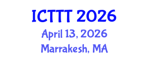 International Conference on Telecare, Telehealth and Telemedicine (ICTTT) April 13, 2026 - Marrakesh, Morocco