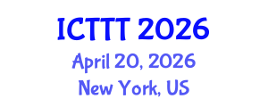International Conference on Telecare, Telehealth and Telemedicine (ICTTT) April 20, 2026 - New York, United States International Conference on Telecare, Telehealth and Telemedicine (ICTTT) April 20, 2026 - New York, United States