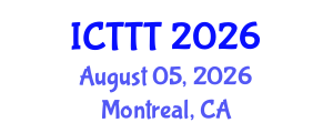 International Conference on Telecare, Telehealth and Telemedicine (ICTTT) August 05, 2026 - Montreal, Canada International Conference on Telecare, Telehealth and Telemedicine (ICTTT) August 05, 2026 - Montreal, Canada