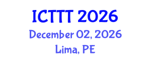 International Conference on Telecare, Telehealth and Telemedicine (ICTTT) December 02, 2026 - Lima, Peru International Conference on Telecare, Telehealth and Telemedicine (ICTTT) December 02, 2026 - Lima, Peru