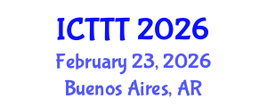 International Conference on Telecare, Telehealth and Telemedicine (ICTTT) February 23, 2026 - Buenos Aires, Argentina International Conference on Telecare, Telehealth and Telemedicine (ICTTT) February 23, 2026 - Buenos Aires, Argentina