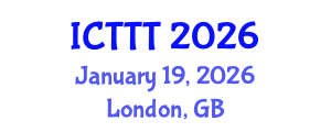 International Conference on Telecare, Telehealth and Telemedicine (ICTTT) January 19, 2026 - London, United Kingdom