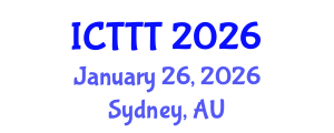 International Conference on Telecare, Telehealth and Telemedicine (ICTTT) January 26, 2026 - Sydney, Australia