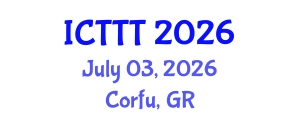 International Conference on Telecare, Telehealth and Telemedicine (ICTTT) July 03, 2026 - Corfu, Greece International Conference on Telecare, Telehealth and Telemedicine (ICTTT) July 03, 2026 - Corfu, Greece
