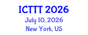International Conference on Telecare, Telehealth and Telemedicine (ICTTT) July 10, 2026 - New York, United States International Conference on Telecare, Telehealth and Telemedicine (ICTTT) July 10, 2026 - New York, United States
