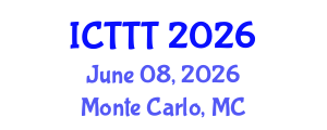International Conference on Telecare, Telehealth and Telemedicine (ICTTT) June 08, 2026 - Monte Carlo, Monaco
