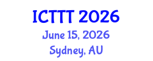 International Conference on Telecare, Telehealth and Telemedicine (ICTTT) June 15, 2026 - Sydney, Australia
