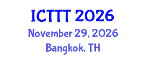 International Conference on Telecare, Telehealth and Telemedicine (ICTTT) November 29, 2026 - Bangkok, Thailand