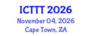 International Conference on Telecare, Telehealth and Telemedicine (ICTTT) November 04, 2026 - Cape Town, South Africa