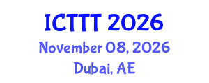 International Conference on Telecare, Telehealth and Telemedicine (ICTTT) November 08, 2026 - Dubai, United Arab Emirates International Conference on Telecare, Telehealth and Telemedicine (ICTTT) November 08, 2026 - Dubai, United Arab Emirates