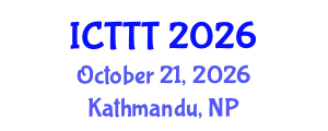 International Conference on Telecare, Telehealth and Telemedicine (ICTTT) October 21, 2026 - Kathmandu, Nepal International Conference on Telecare, Telehealth and Telemedicine (ICTTT) October 21, 2026 - Kathmandu, Nepal