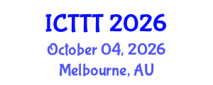International Conference on Telecare, Telehealth and Telemedicine (ICTTT) October 04, 2026 - Melbourne, Australia International Conference on Telecare, Telehealth and Telemedicine (ICTTT) October 04, 2026 - Melbourne, Australia