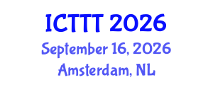 International Conference on Telecare, Telehealth and Telemedicine (ICTTT) September 16, 2026 - Amsterdam, Netherlands International Conference on Telecare, Telehealth and Telemedicine (ICTTT) September 16, 2026 - Amsterdam, Netherlands